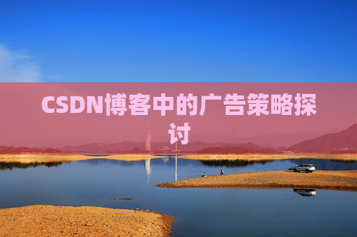 CSDN博客中的广告策略探讨